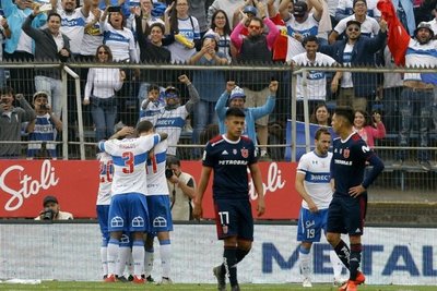 Católica golea 4-0 a la U. de Chile - Deportes - ABC Color