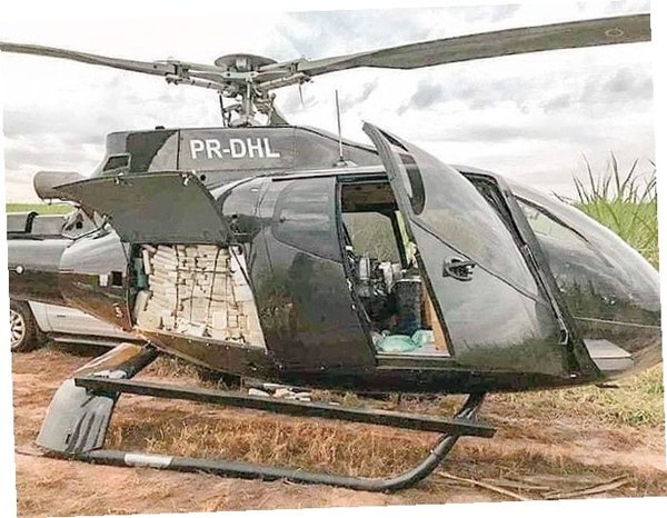 Cayeron del cielo 500 kilos de “merca” de PJC