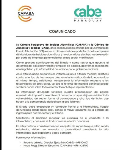 Exigen a la SET que denuncie a evasores