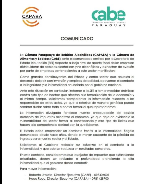 Exigen a la SET que denuncie a evasores