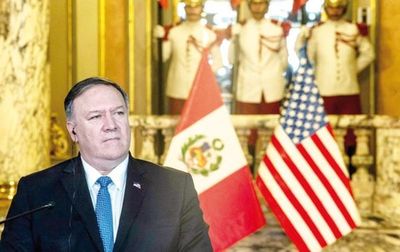 Pompeo completa su gira sudamericana en Colombia