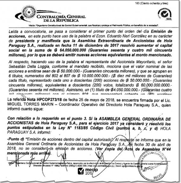 Vox costó G. 40.000 millones y no G. 13.917 millones como se hizo creer - Edicion Impresa - ABC Color