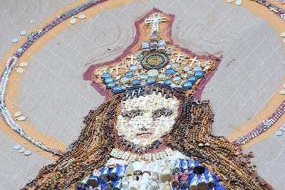 Virgen de Caacupé, centro del retablo en Tañarandy | Paraguay en Noticias 