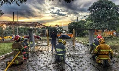 Exitoso curso internacional contra incendios
