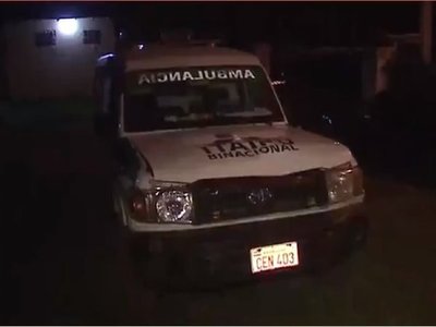 Ambulancia arrolló a abuelito cuando iba a cruzar la ruta