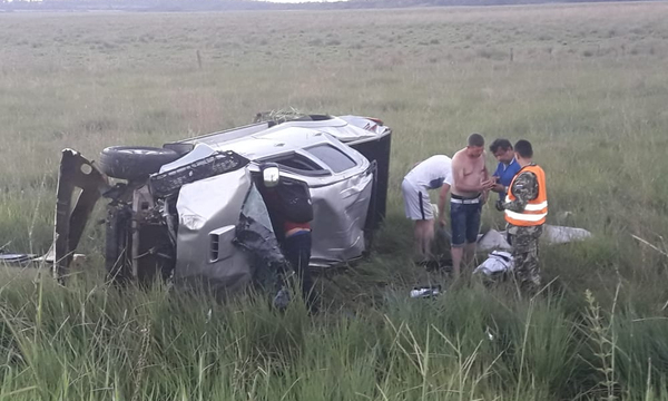 Registran accidente sobre Ruta 7 – Prensa 5