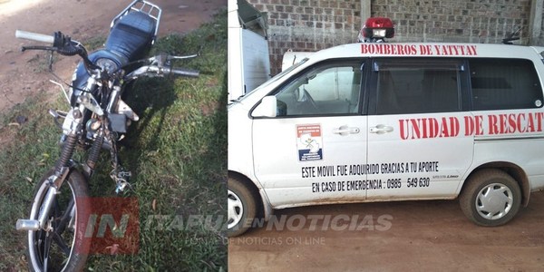 MOTOCICLISTA FALLECIÓ TRAS IMPACTAR CONTRA COLUMNA DE LA ANDE.