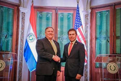 Mike Pompeo ratificó voluntad política y económica