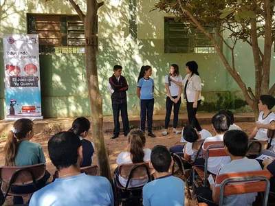 Alumnos del nivel escolar fueron capacitados sobre la función judicial