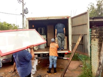 Familias en Sajonia recibieron asistencia, asegura la SEN - ADN Paraguayo