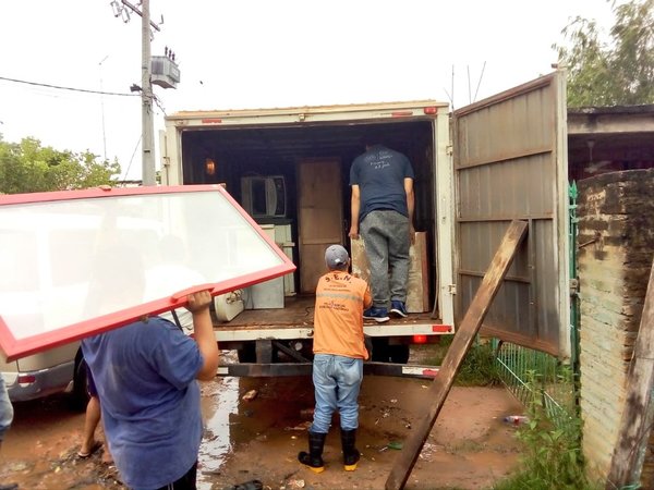 Familias en Sajonia recibieron asistencia, asegura la SEN - ADN Paraguayo