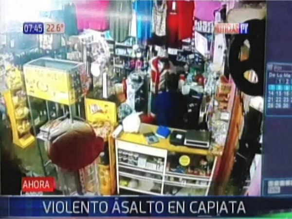 En violento robo, se llevan la recaudación y de yapa, cervezas bien frías