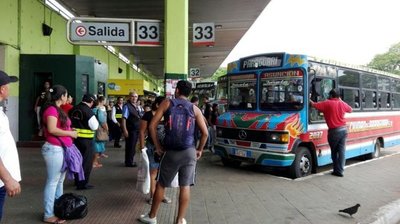 Semana Santa: Dinatran libera horario de buses desde el martes » Ñanduti