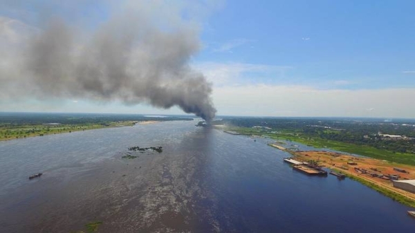 Incendio de gran magnitud en Remanso | Paraguay en Noticias
