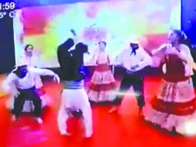 Luis se enojó porque no respetan la polca