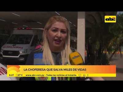 La chofereza que salva miles de vidas - Tv - ABC Color