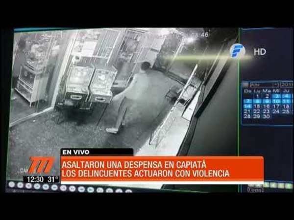 Asaltaron una despensa en Capiatá