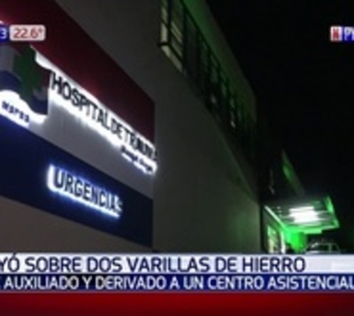 Se perforó un pulmón intentando entrar a su casa - Paraguay.com