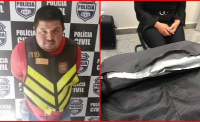 Mototaxista y una mujer detenidos con drogas en Brasil