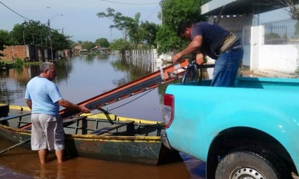 ANDE Corta electricidad en zonas inundadas de Sajonia – Prensa 5