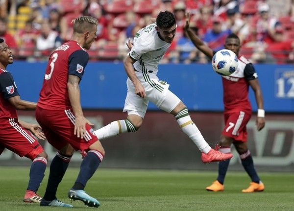 Segunda anotación de Paredes para Portland | Paraguay en Noticias