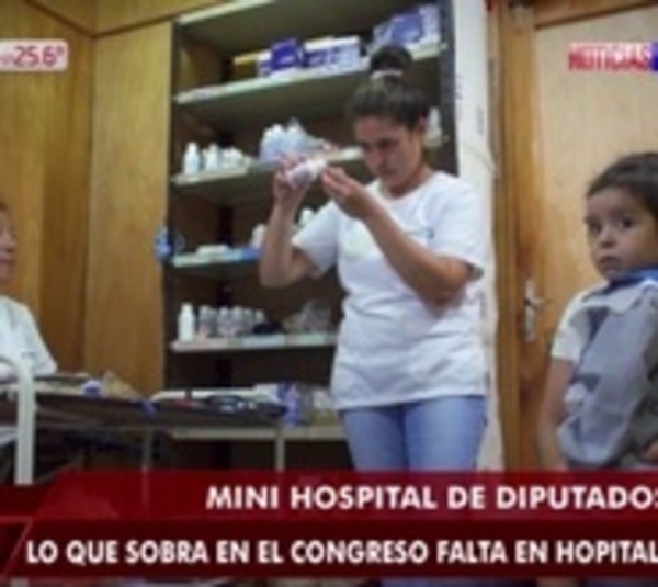 Congreso tiene más médicos que toda la ciudad de Nanawa - Paraguay.com