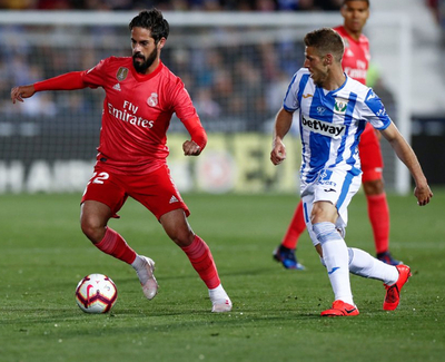 El Real Madrid iguala en su visita al Leganés