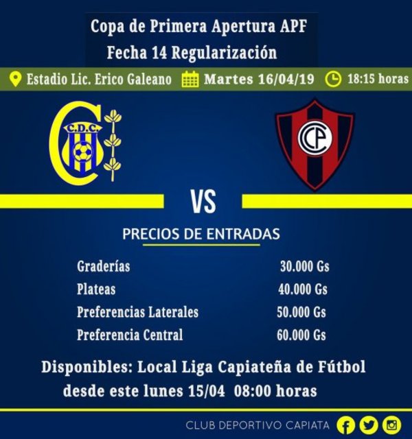 Precios para Capiatá-Cerro | Paraguay en Noticias