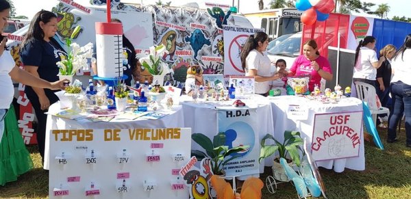 Lanzan campaña de vacunación en Central - Nacionales - ABC Color