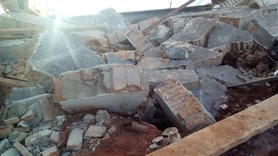 Derrumbe deja heridos en Villarrica | Paraguay en Noticias 