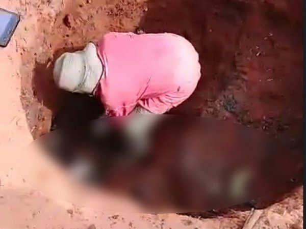 Hallan restos de un hombre enterrados en una fosa