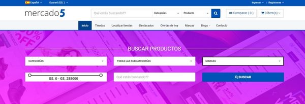 Compañeros crean una web multitiendas