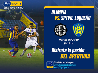 Olimpia protege la punta y el invicto frente a Luqueño