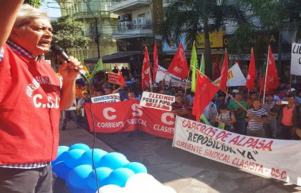 Prevén manifestación para rechazar proyecto de ley del Empleo Parcial - ADN Paraguayo