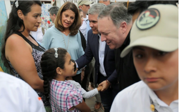 Pompeo urgió a Maduro a que reabra la frontera con Colombia - ADN Paraguayo