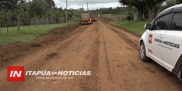 MÁS DE 100 KM DE CAMINOS VECINALES INTERVENIDOS EN GRAL. ARTIGAS.