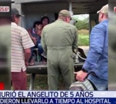 Falleció el niño a quien impidieron su traslado por una ruta - Paraguay.com
