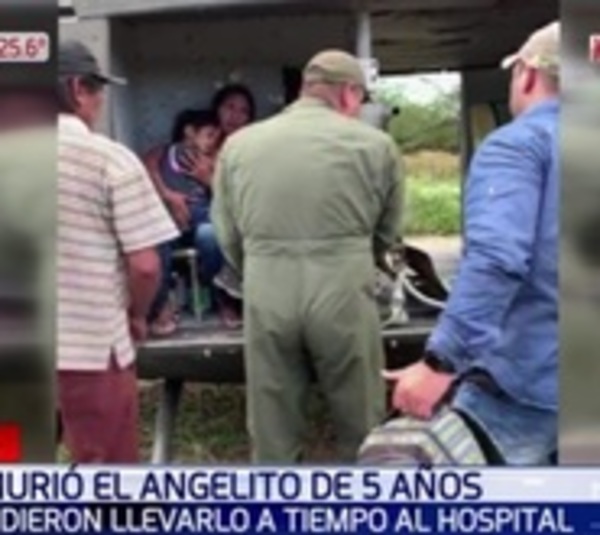 Falleció el niño a quien impidieron su traslado por una ruta - Paraguay.com