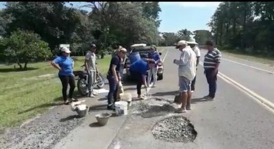 Bachean Ruta XI en Puerto Antequera | Paraguay en Noticias
