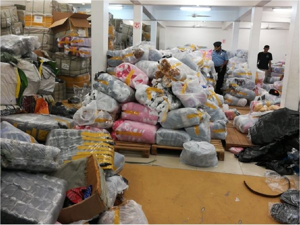 Allanan depósito repleto de mercaderías en operativo anticontrabando