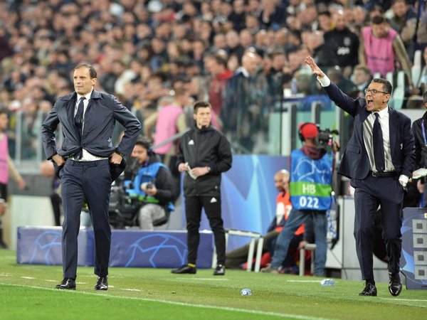 Allegri: "El fútbol es bestial"