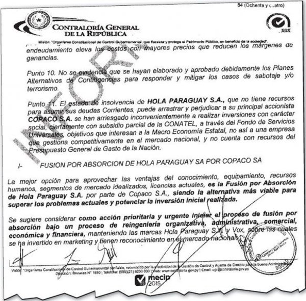 No saben qué hacer con el clavo que dejaron a Copaco - Edicion Impresa - ABC Color