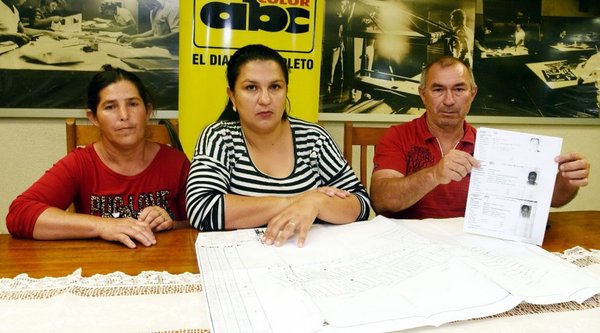 Denuncian que el Indert los desalojó ilegalmente - Edicion Impresa - ABC Color