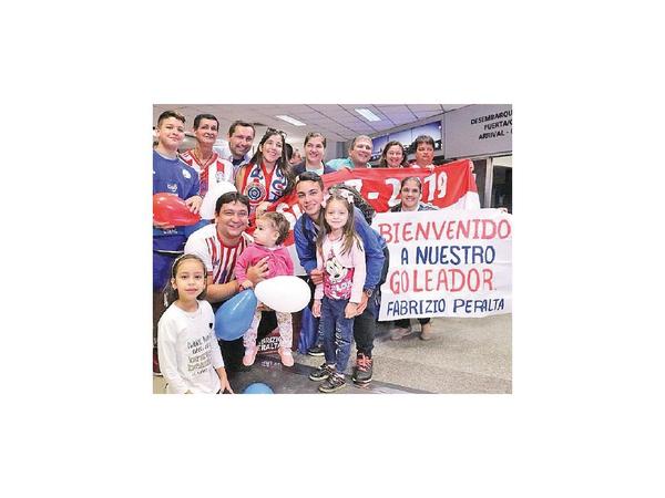 Recepción cariñosa a los mundialistas