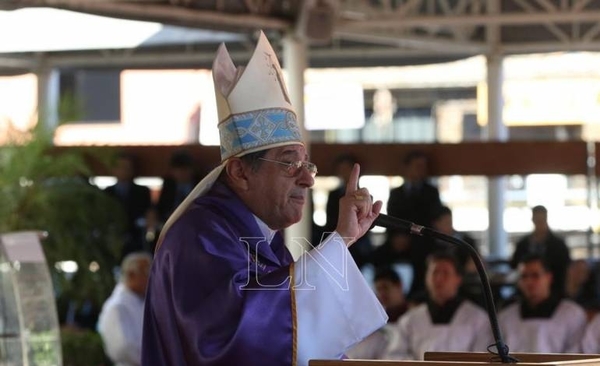 HOY / Monseñor pide hacer un “stop” en Semana Santa para reflexionar