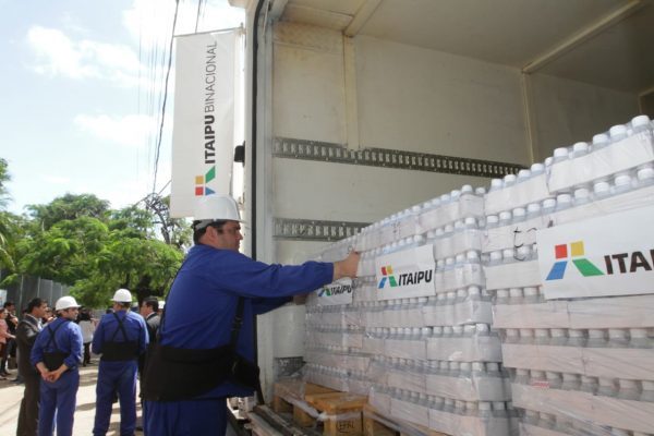 Itaipú entregó medicamentos e insumos para  Concepción y San Pedro