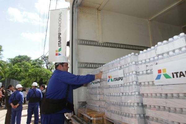 Itaipú entregó medicamentos e insumos para Concepción y San Pedro