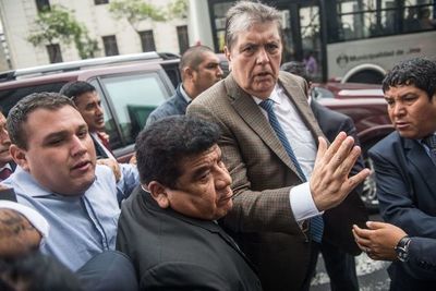 El expresidente Alan García se disparó al ser detenido