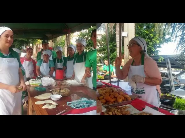 FERIA DE PLATOS DE PESCADOS EN NUEVA ALBORADA