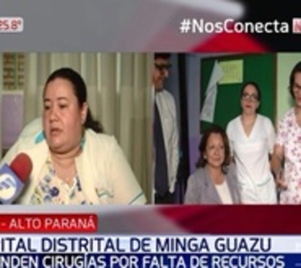 Suspenden cirugías en hospital de Minga Guazú por falta de recursos - Paraguay.com